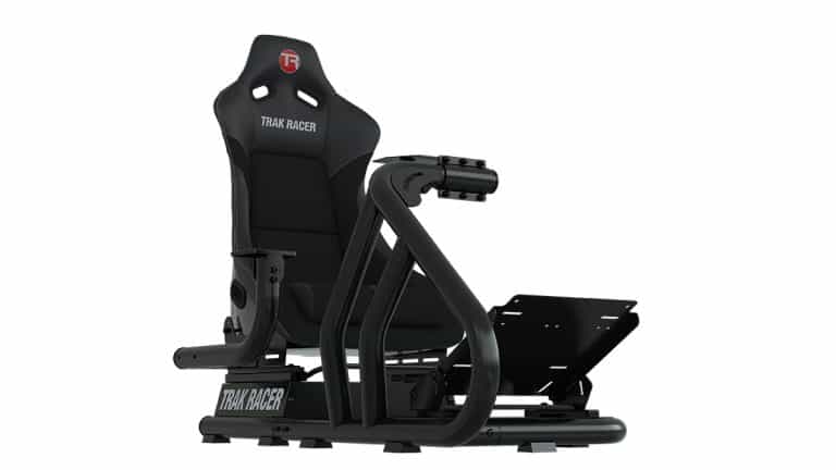 Trak Racer RS6 MACH 3 Black Racing Simulator Rig en Rally Style Stoel