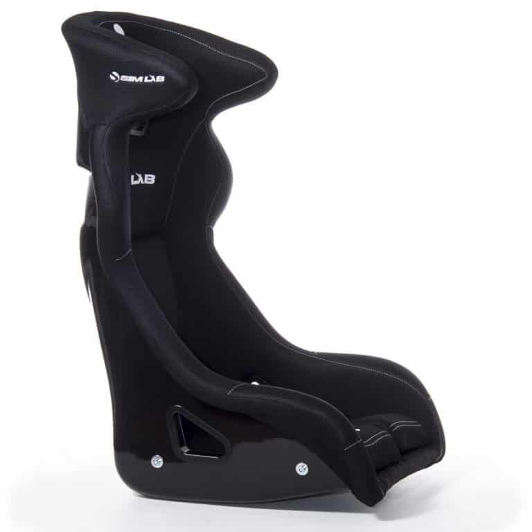 Simlab SPEED1 Sim racing kuipstoel (Zwart Zwart) Large